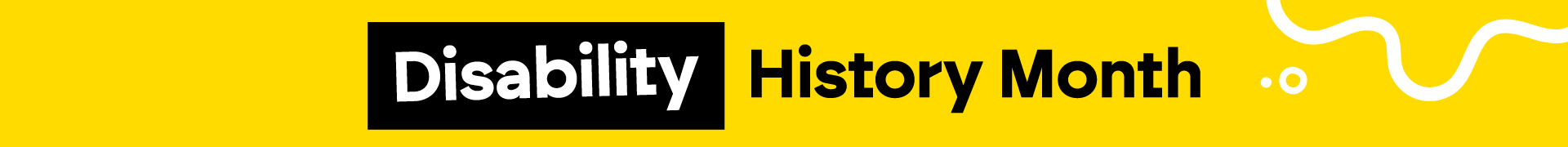 Disability History Month